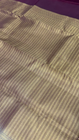 Half mix Kanjeevaram silk saree