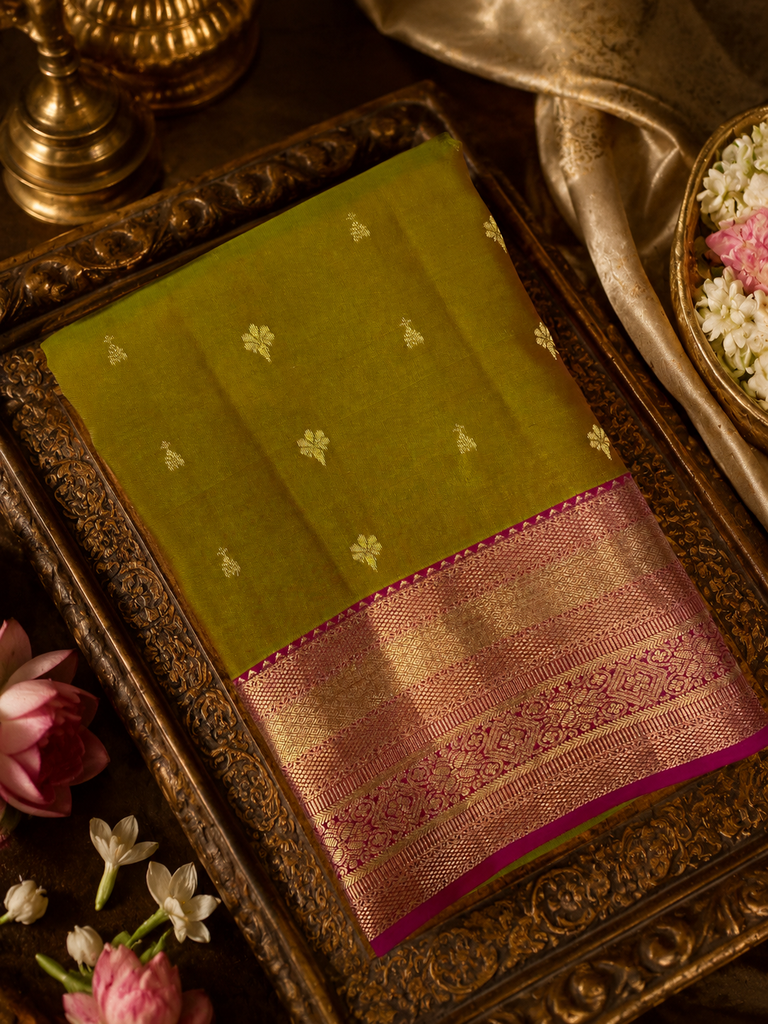 Pure Kanjeevaram Silk Saree