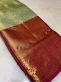 Pure Kanjeevaram silk saree- Silk mark certified- PS2409
