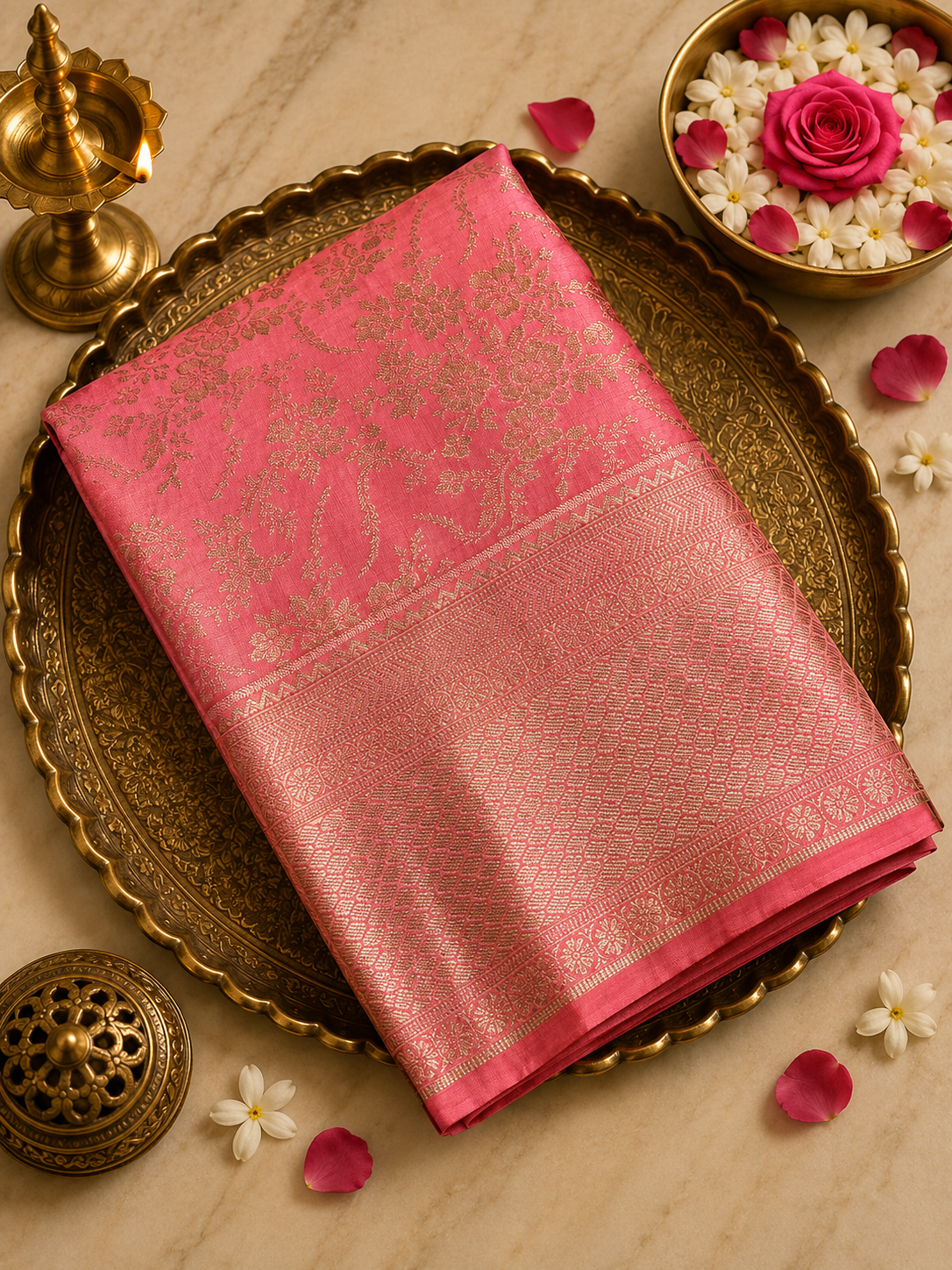 Premium Semi Kanchipuram Silk Saree
