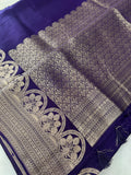 Pure Crepe Satin Silk Saree