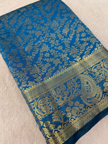 Bridal Semi Tissue Silk Saree