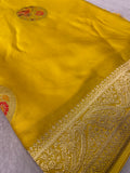 Pure Crepe Satin Silk Saree
