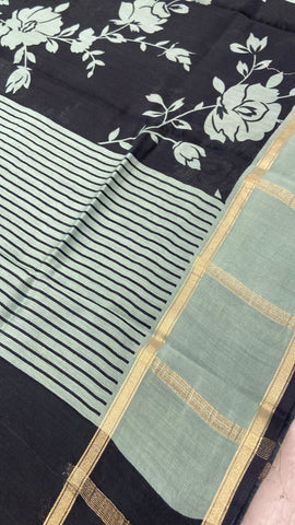 Premium Semi Chanderi Saree