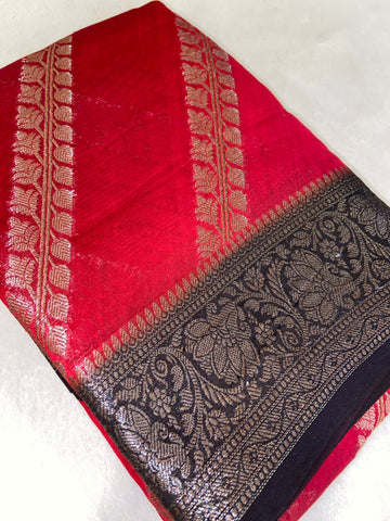 Pure Chanderi Saree❤️