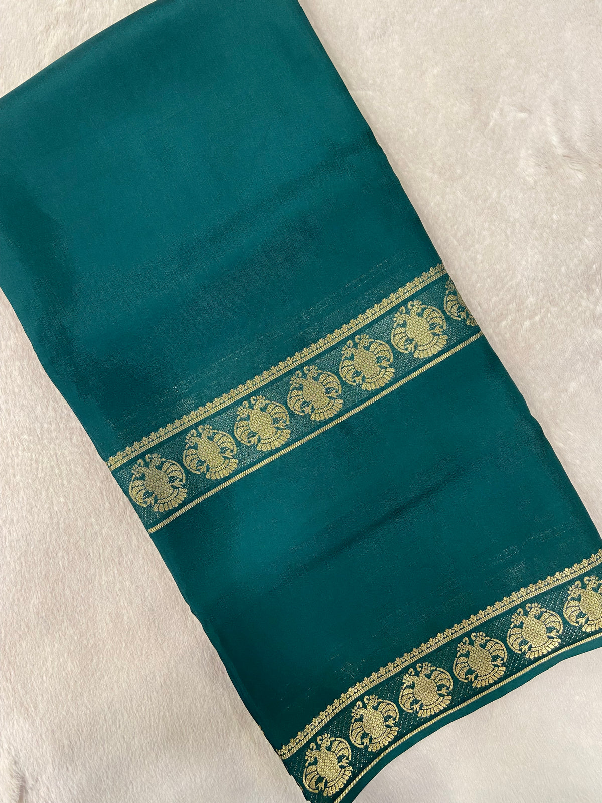 Premium Pure Mix Mysore Crepe Silk Saree