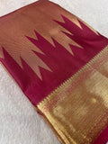 Premium Bridal Semi Kanchipuram Silk Saree - RF1323