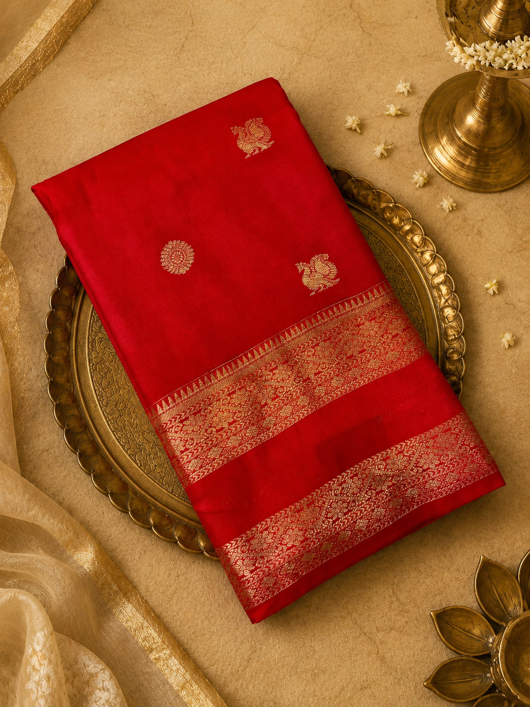 Premium Semi Kanchipuram Silk Saree