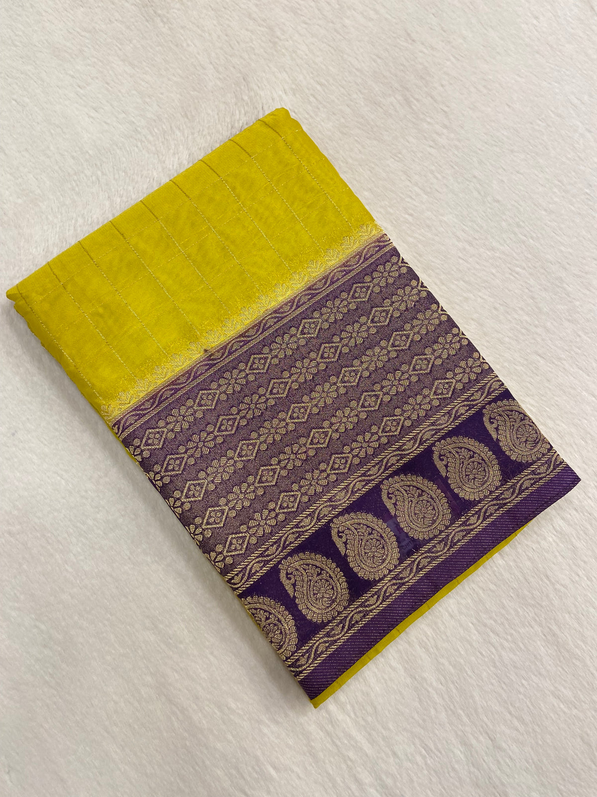 Premium Semi Mysore Crepe Silk Saree