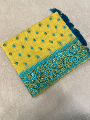 Premium Jamdhani Cotton Saree