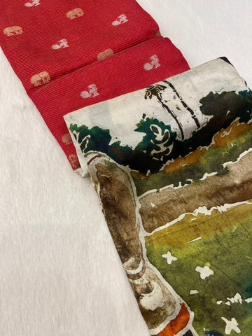 Premium Viscose Silk Saree