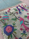 Premium Soft Tissue Organza Saree With Paithani Border