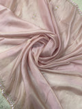 Designer cocktail organza saree