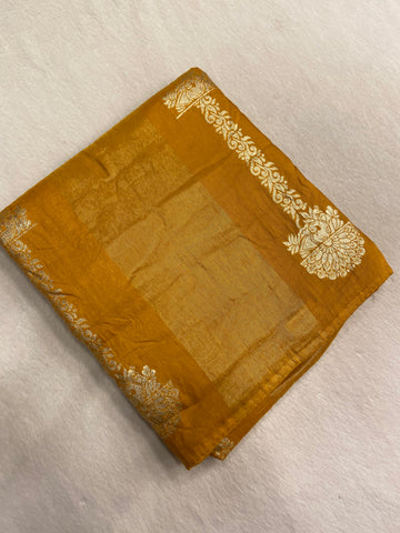 Premium butter silk saree✨