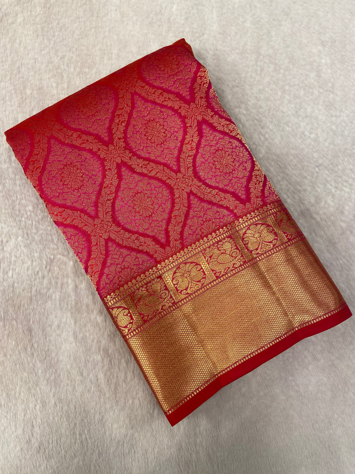 Pure Handloom Kanjeevaram Silk Mark Certified Saree