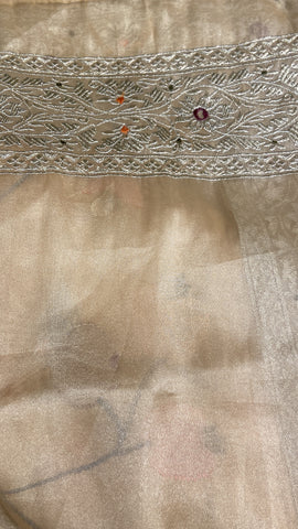 Pure Tissue Organza Saree