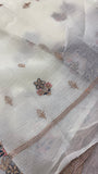 Premium Crush Organza Saree