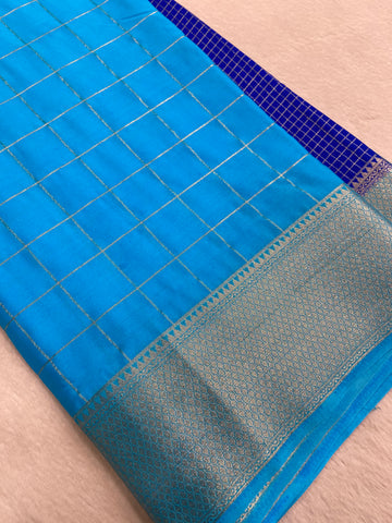 Pure Mix Crepe Mysore Silke Saree ✨