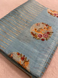 Pure Organza Saree With Embroidery