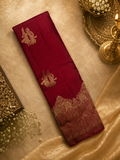 Pure Kanjeevaram Silk Saree- Silk mark certified