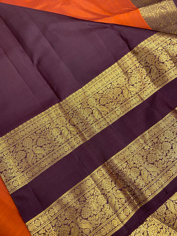 Pure zari handloom Kanjeevaram silk mark certified saree