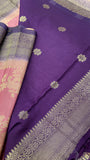 Semi Crush Georgette Saree