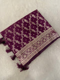 Premium Crepe Satin Silk Saree