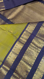 Pure 1G gold zari handloom Kanjeevaram Silk Saree- Silk mark certified- PS2385