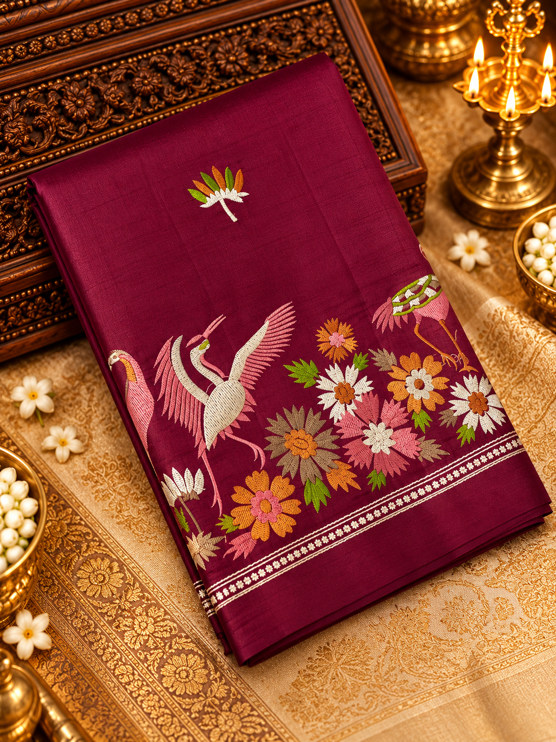 Premium Butter Silk Saree - 901797