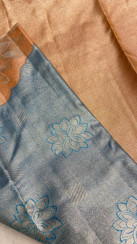 Pure Mix Bridal Tissue Silk Saree