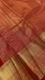 Premium Bridal Semi Kanchipuram Silk Saree -RF1320