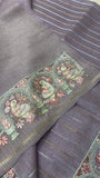 Pure Tassar Saree With Embroidery - 901984