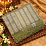Premium Soft Tassar Tissue Saree-902584