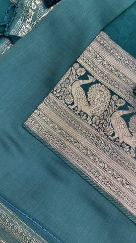 Premium crepe satin silk saree