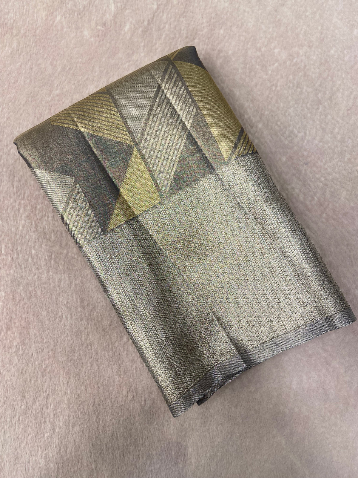 Bridal Semi Tissue Silk Saree