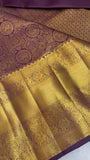 Pure zari handloom Kanjeevaram silk saree- Silk mark certified- PS2463