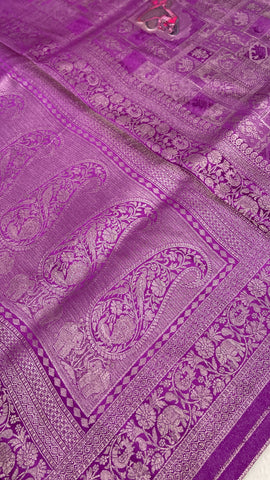 Premium Crepe Satin Silk Saree✨