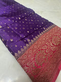 Pure mix crepe silk saree