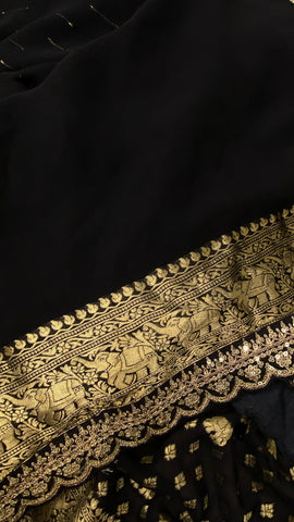 Pure Chinnon Saree