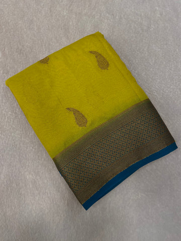 Crepe Viscose Silk Saree