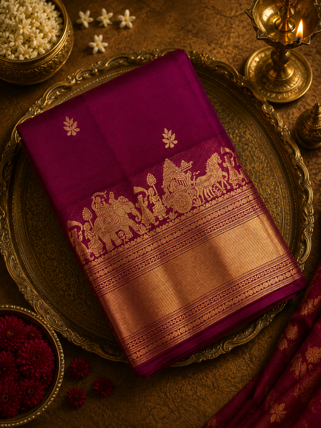 Pure Kanjeevaram Silk Saree
