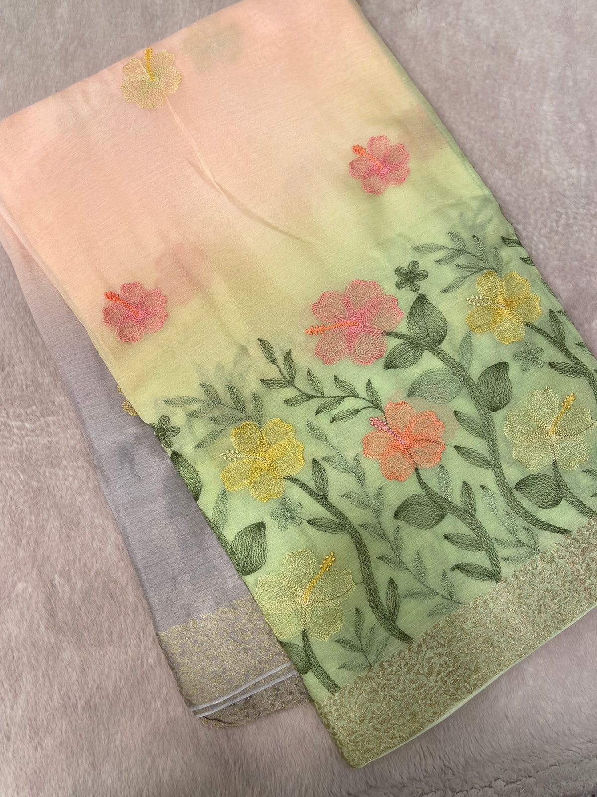 Premium Rinkal Chiffon Saree
