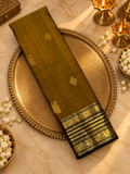 Pure 1G zari handloom Kanjeevaram Silk Saree- Silk mark certified- PS2353