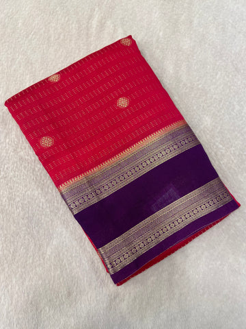 Premium Semi Chanderi Saree