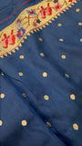Pure Tissue Organza With Paithani Border -901992