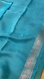 Pure Chinnon Dual Tone Saree