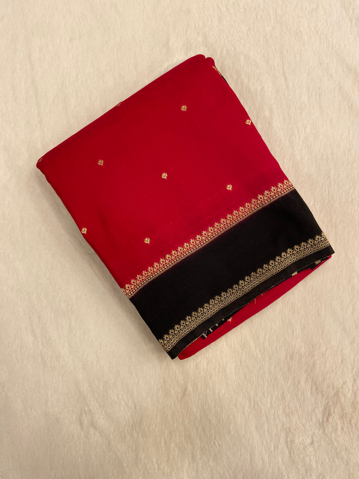 Premium semi Kolkata crepe silk saree🖤