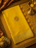 Pure Crepe Satin Silk Saree