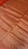 Pure mix crepe silk saree