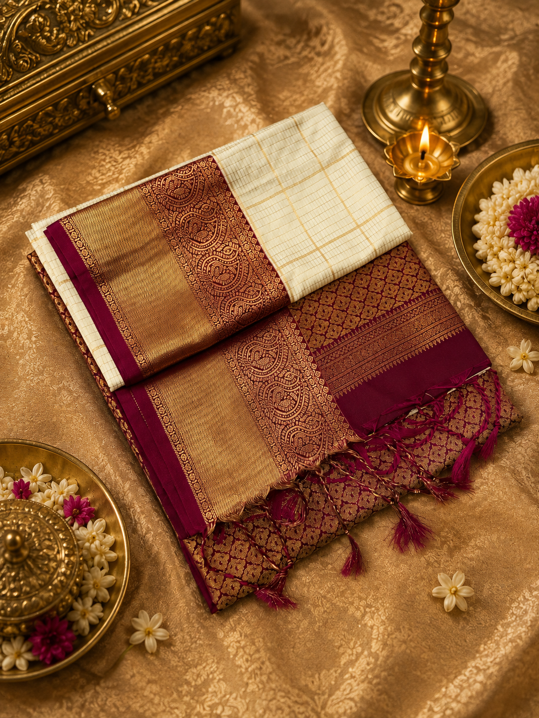 Premium Mini Kanchi Soft Silk Saree